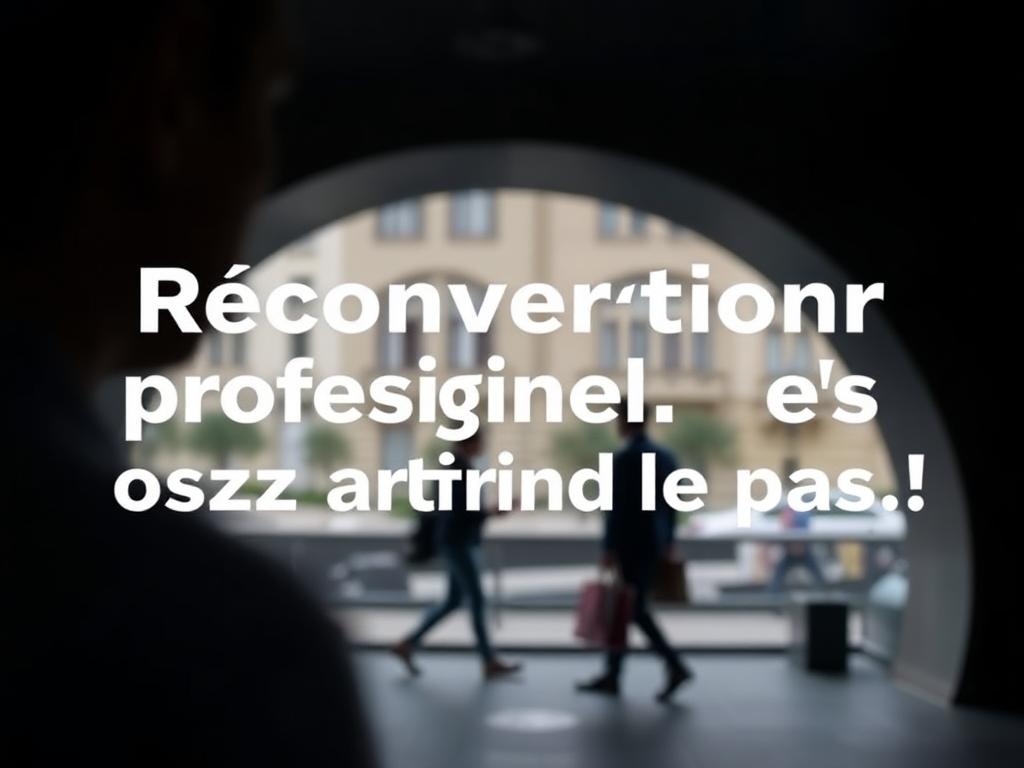 Reconversion professionnelle : osez franchir le pas ! Oser la reconversion !