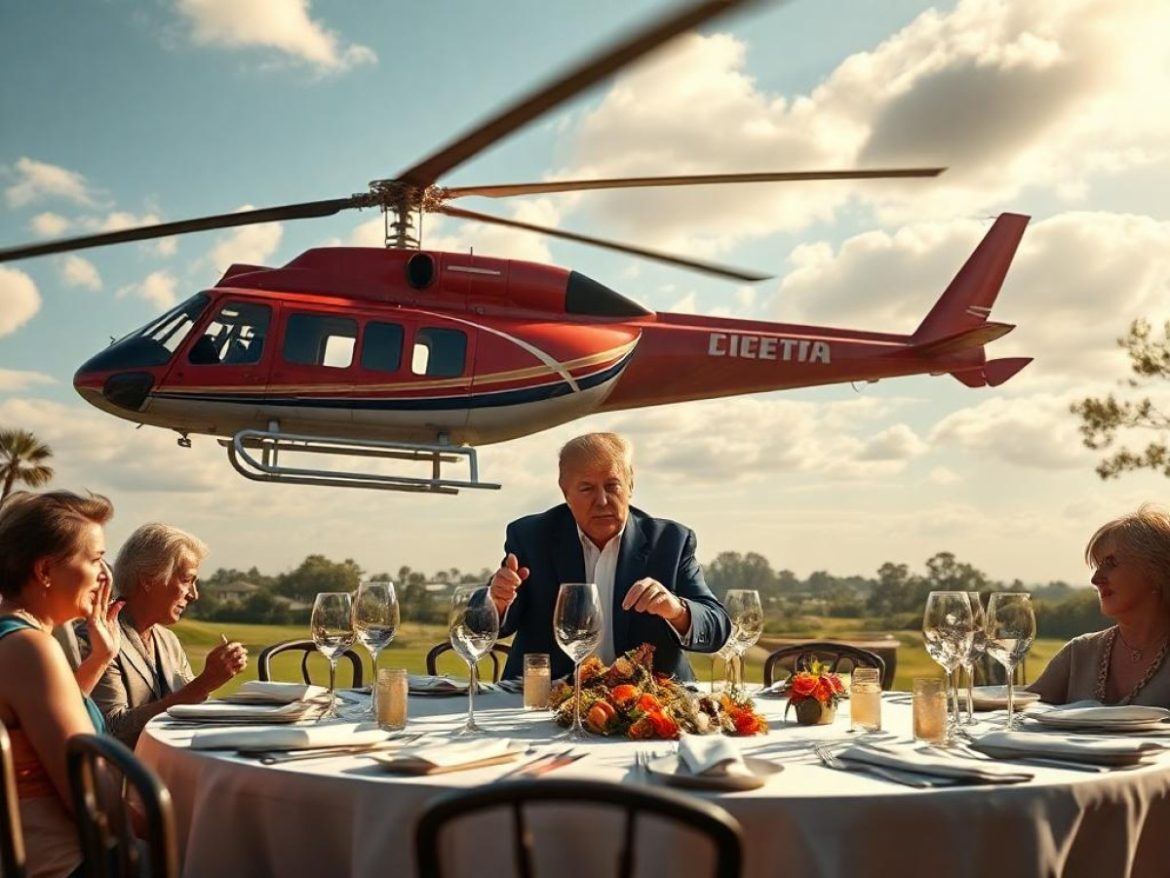 A Helicopter, Halibut, and ‘Y.M.C.A’: Inside Donald Trump’s Memecoin Dinner
